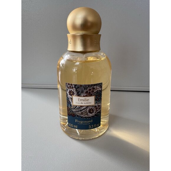 Fragonard Emilie Eau De Toilette 100 ml /3.3 Fl. Oz Vintage New No Box - Picture 1 of 7